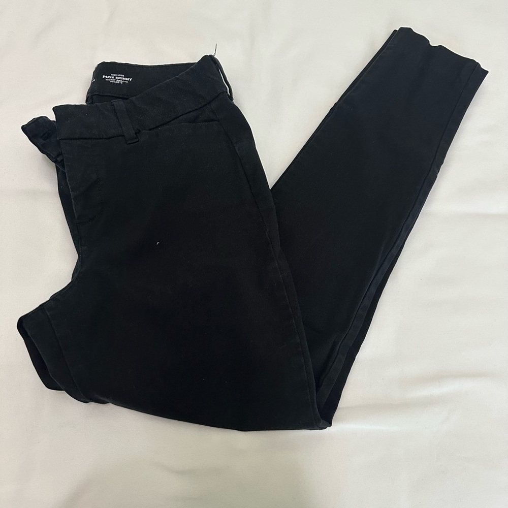 Old Navy Women's Black Pixie Skinny